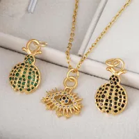 Vacation Classic Style Color Block Copper Women's Pendant Necklace main image 1