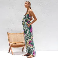 Women's Holiday Beach Selfie Vacation Printing Full Length Jumpsuits main image 2