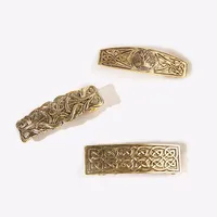 Women's Retro Geometric Solid Color Metal Hair Clip main image 4