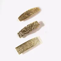 Women's Retro Geometric Solid Color Metal Hair Clip main image 3
