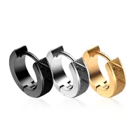 1 Piece Retro Classic Style Geometric Plating Titanium Steel Earrings main image 1