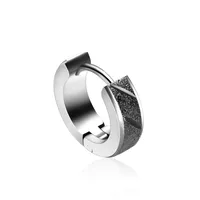 1 Piece Retro Classic Style Geometric Plating Titanium Steel Earrings sku image 1