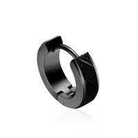 1 Piece Retro Classic Style Geometric Plating Titanium Steel Earrings sku image 2