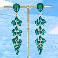 1 Pair Elegant Grain Alloy Drop Earrings main image 5