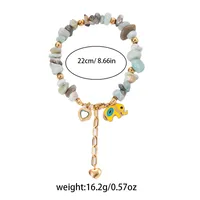 Simple Style Heart Shape Titanium Steel Plating Women's Jewelry Set sku image 7