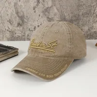 Unisex Embroidery Simple Style Embroidery Letter Curved Eaves Baseball Cap main image 5