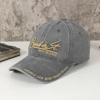 Unisex Embroidery Simple Style Embroidery Letter Curved Eaves Baseball Cap main image 6