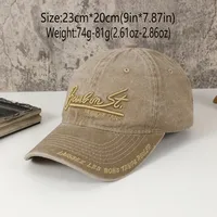 Unisex Embroidery Simple Style Embroidery Letter Curved Eaves Baseball Cap main image 2