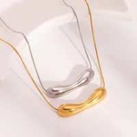 Retro Classic Style Geometric 304 Stainless Steel 18K Gold Plated Women's Pendant Necklace main image 1