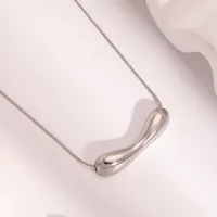 Retro Classic Style Geometric 304 Stainless Steel 18K Gold Plated Women's Pendant Necklace main image 7