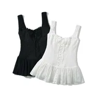 Women's Sheath Dress Elegant Strap Sleeveless Solid Color Short Mini Dress Holiday Banquet Travel main image 2