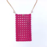 Unisex Solid Color Polyester Hollow Magnetic Buckle sku image 16