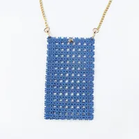 Unisex Solid Color Polyester Hollow Magnetic Buckle main image 4