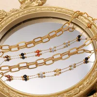 Glam Luxurious Queen Chain 304 Stainless Steel Women's Necklace main image 3