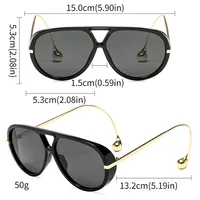 Modern Style Geometric Ac Toad Glasses Full Frame Glasses main image 2