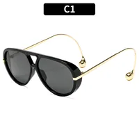 Modern Style Geometric Ac Toad Glasses Full Frame Glasses sku image 1