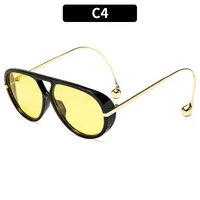 Modern Style Geometric Ac Toad Glasses Full Frame Glasses sku image 4