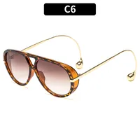 Modern Style Geometric Ac Toad Glasses Full Frame Glasses sku image 6