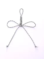 1 Piece Formal Splicing Polyester Braid Bag Pendant sku image 4