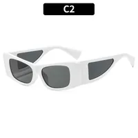 Modern Style Solid Color Ac Square Full Frame Glasses sku image 2