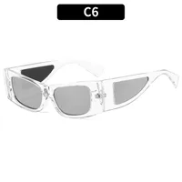 Modern Style Solid Color Ac Square Full Frame Glasses sku image 6