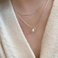 Elegant Bow Knot Imitation Pearl Alloy Plating Women's Necklace sku image 41