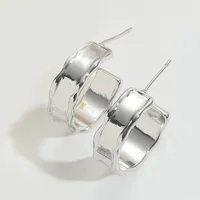 1 Pair Elegant Retro Vintage Style Round Inlay Copper Zircon 14K Gold Plated Earrings sku image 3