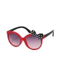 Cartoon Style Cute Bow Knot Ac Oval Frame Full Frame Glasses sku image 2
