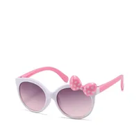 Cartoon Style Cute Bow Knot Ac Oval Frame Full Frame Glasses sku image 5