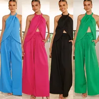 Daily Street Women's Classic Style Streetwear Solid Color Polyester Pant Co-ord Set Shorts Sets main image 1