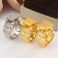 Shiny Geometric Copper Plating Women's Rings main image 2