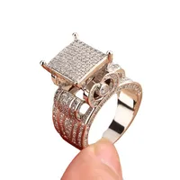 Shiny Geometric Copper Plating Women's Rings main image 3