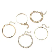 Classic Style Commute Geometric Alloy Plating Unisex Bracelets main image 2