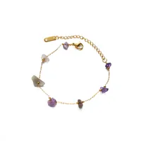 Retro Classic Style Geometric Titanium Steel Plating Women's Bracelets main image 4