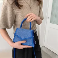 Women's Medium Pu Leather Solid Color Streetwear Square Zipper Crossbody Bag main image 4