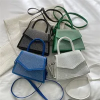 Women's Medium Pu Leather Solid Color Streetwear Square Zipper Crossbody Bag main image 1