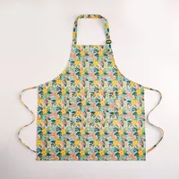 Modern Style Artistic Ditsy Floral Flower Canvas Cooking Aprons 1 Piece main image 1