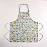 Modern Style Artistic Ditsy Floral Flower Canvas Cooking Aprons 1 Piece sku image 2