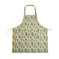 Modern Style Artistic Ditsy Floral Flower Canvas Cooking Aprons 1 Piece main image 3