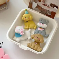 Cute Dog Synthetic Resin Refrigerator Magnet Artificial Decorations main image 3