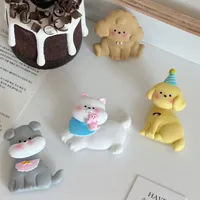 Cute Dog Synthetic Resin Refrigerator Magnet Artificial Decorations main image 4