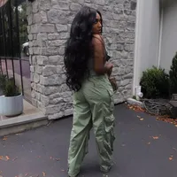 Women's Casual Streetwear Solid Color Full Length Jumpsuits main image 2