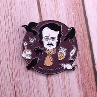 Retro Classic Style Human Copper Unisex Brooches main image 1