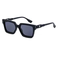 Streetwear Geometric Tac UV400 Protection Square Full Frame Glasses main image 5
