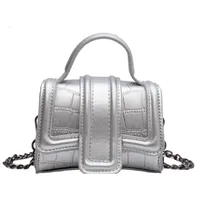 Women's PU Solid Color Classic Style Square Magnetic Buckle Handbag Crossbody Bag sku image 3
