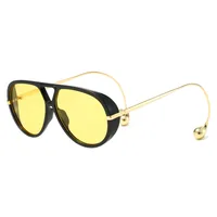 Casual Cool Style Solid Color Pc Toad Glasses Full Frame Glasses main image 2