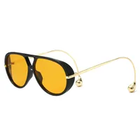 Casual Cool Style Solid Color Pc Toad Glasses Full Frame Glasses sku image 5