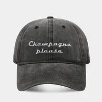 Unisex Casual Retro Simple Style Vocabulary Words/Name Embroidery Curved Eaves Baseball Cap main image 4