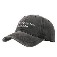 Unisex Casual Retro Simple Style Vocabulary Words/Name Embroidery Curved Eaves Baseball Cap main image 5