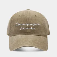 Unisex Casual Retro Simple Style Vocabulary Words/Name Embroidery Curved Eaves Baseball Cap sku image 4